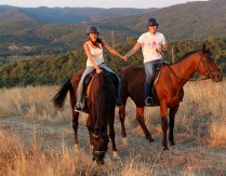 horse riding and trekking in Tuscany Italy